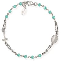 Bracciale Amen Donna Rosari in Argento Cristallo BROBT3 - BROBT3